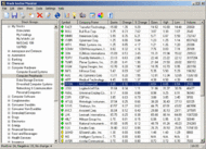 Stock Sector Monitor screenshot